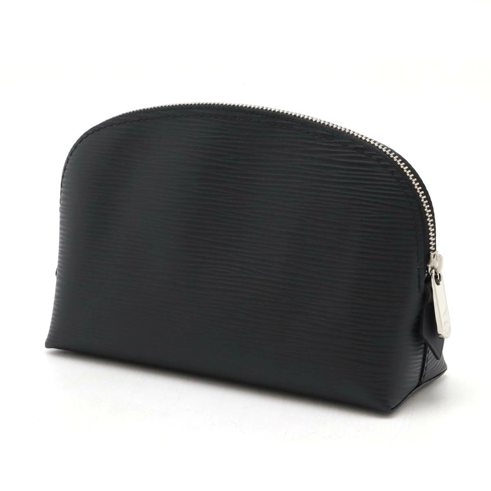 LOUIS VUITTON Epi Pochette Cosmetic Pouch Clutch Makeup Case Noir Black - Picture 2 of 6
